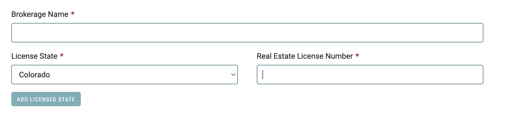 Showami Profile Brokerage name and license information